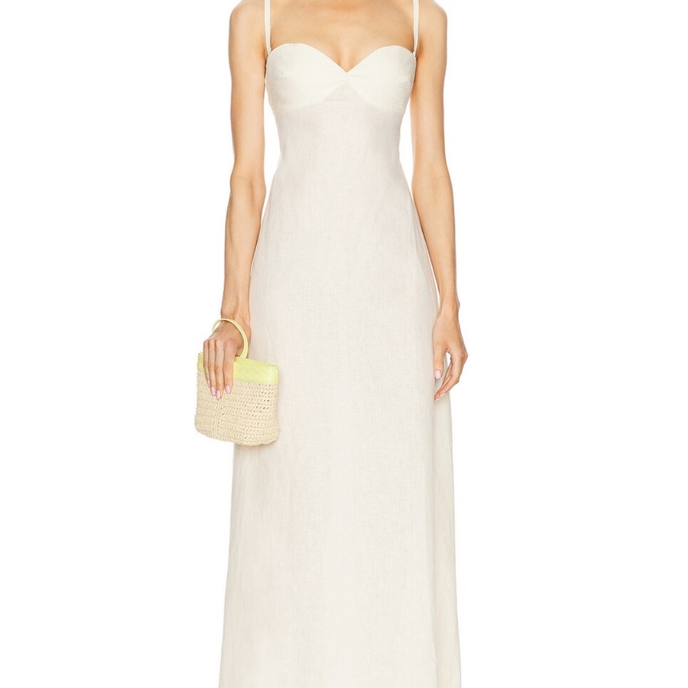 Chic Cream Maxi Dress